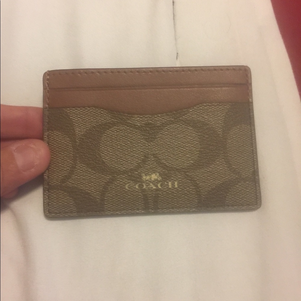 COACH Carol Case- Brown Logo